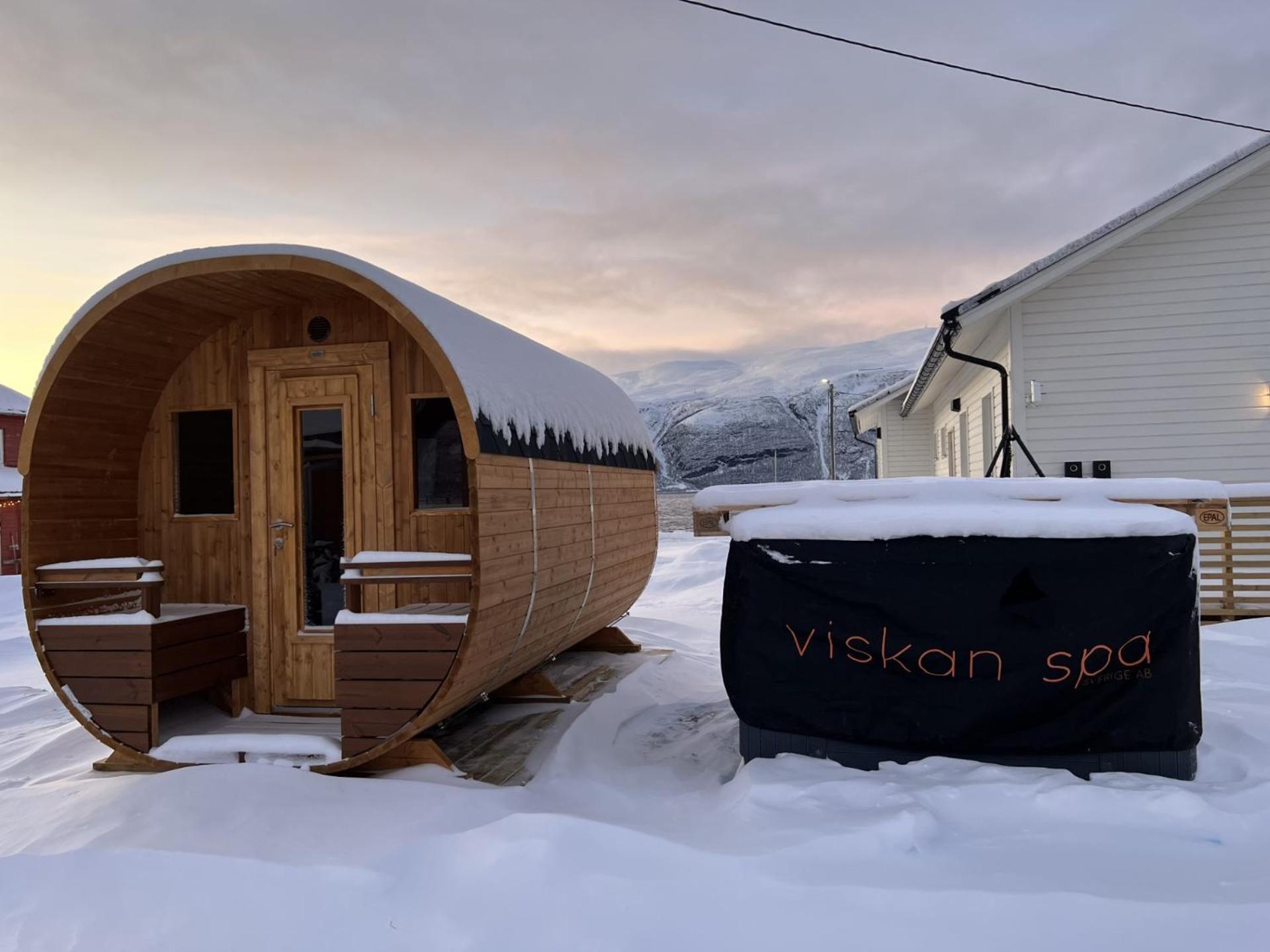 Alpan Apartments, Lyngenfjord Olderdalen エクステリア 写真
